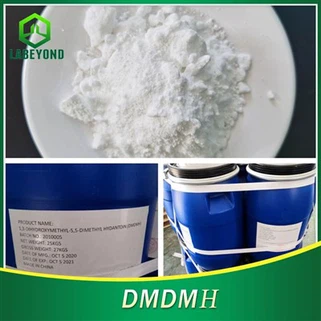 1,3-Dihydroxyméthyl-5,5-Diméthyl Hydantoïne (DMDMH) CAS : 6440-58-0
